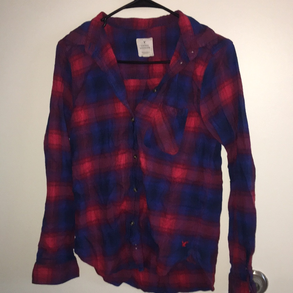 American Eagle Vintage boyfriend flannel